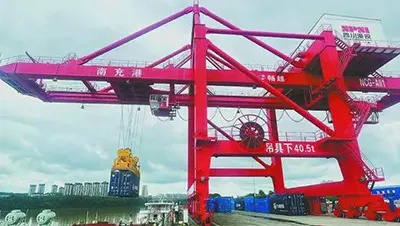 Shock absorbers for port equipment